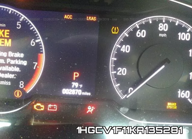 1HGCV1F11KA135281 фото 8