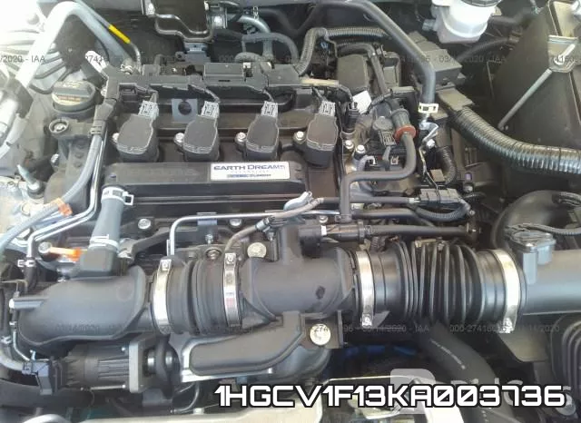 1HGCV1F13KA003736 фото 2