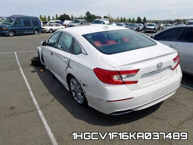 1HGCV1F16KA037489 фото 4