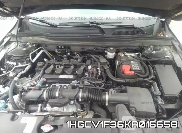 1HGCV1F36KA016658 фото 2