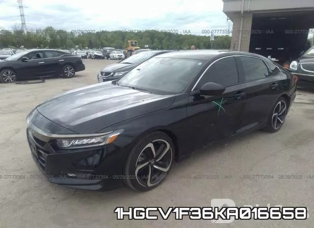 1HGCV1F36KA016658 фото 3