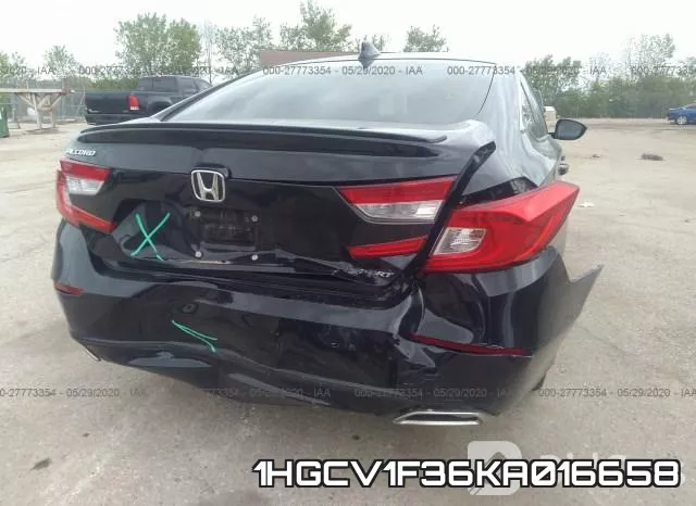 1HGCV1F36KA016658 фото 7