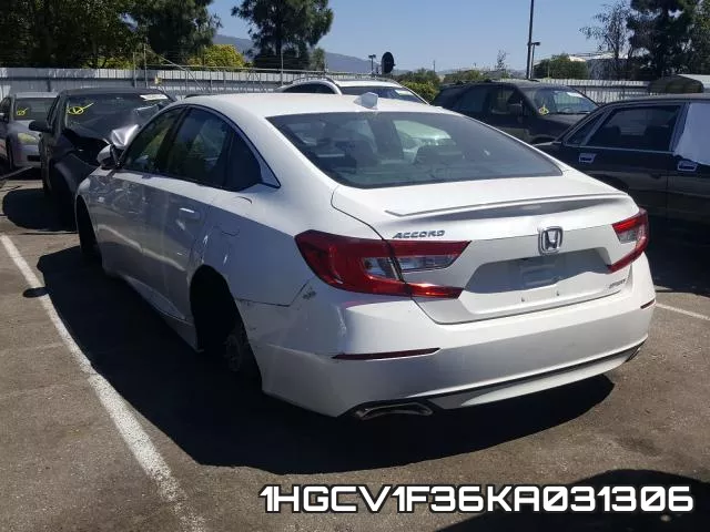 1HGCV1F36KA031306 фото 4