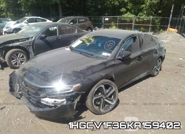 1HGCV1F36KA159402 фото 3
