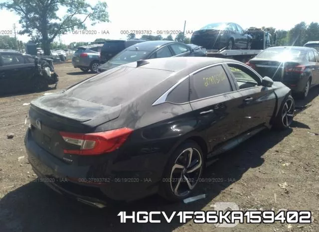 1HGCV1F36KA159402 фото 5