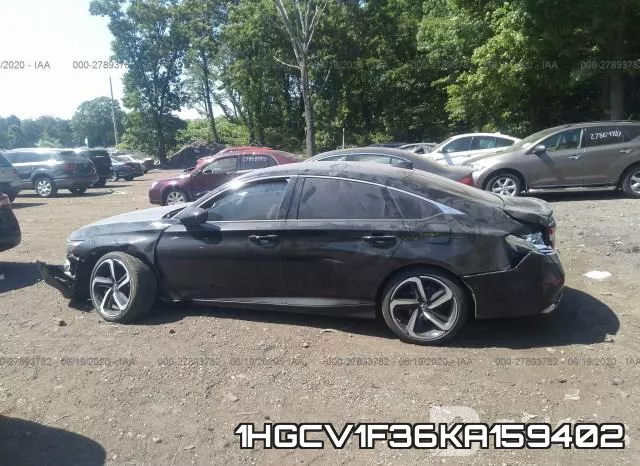 1HGCV1F36KA159402 фото 7