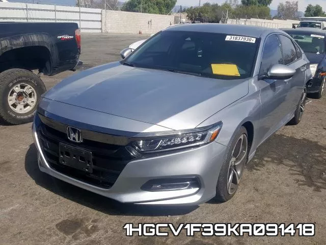 1HGCV1F39KA091418 фото 3