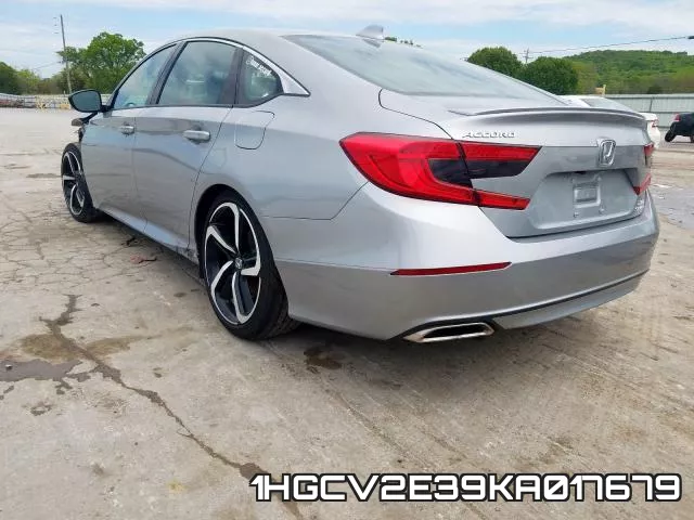 1HGCV2E39KA017679 фото 4