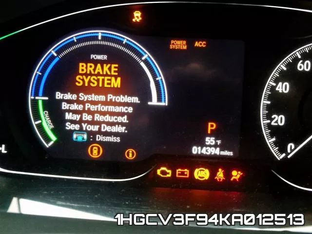 1HGCV3F94KA012513 фото 9