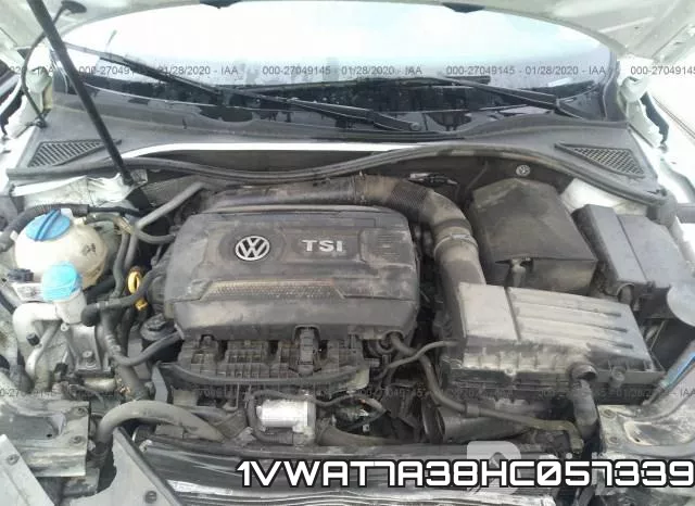 1VWAT7A38HC057339 фото 2