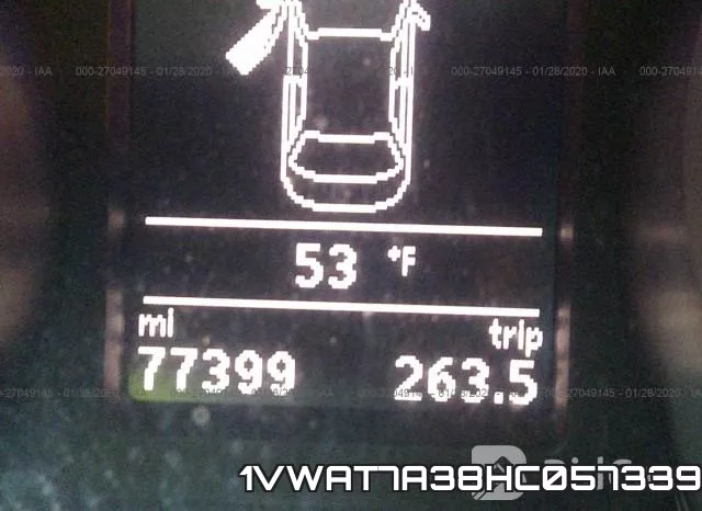1VWAT7A38HC057339 фото 8