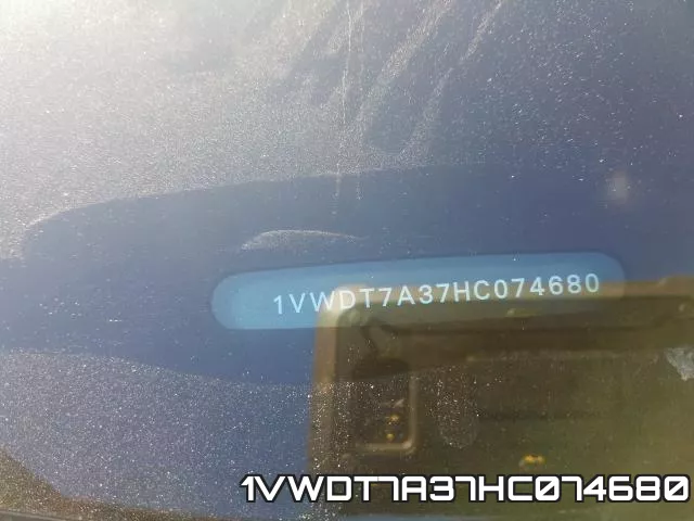 1VWDT7A37HC074680 фото 2