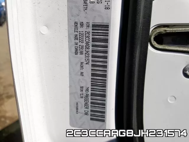 2C3CCAAG8JH231574 фото 2