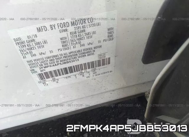 2FMPK4AP5JBB53013 фото 10