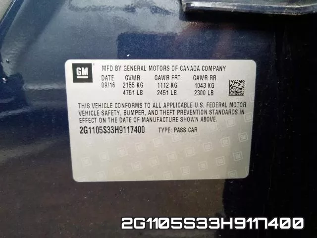 2G1105S33H9117400 фото 2