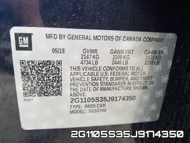 2G1105S35J9174350 фото 2