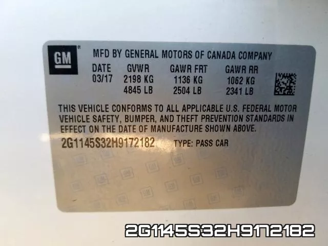 2G1145S32H9172182 фото 2