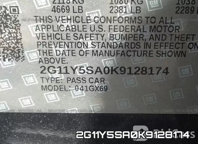 2G11Y5SA0K9128174 фото 10