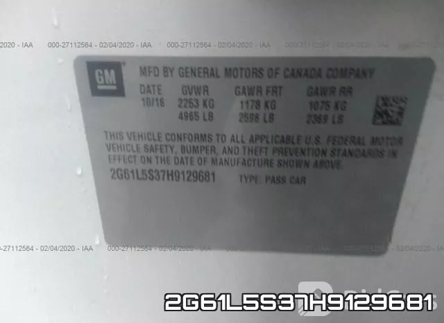 2G61L5S37H9129681 фото 10