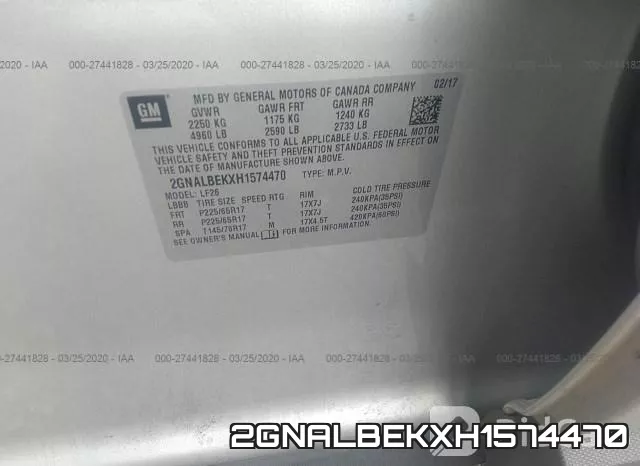 2GNALBEKXH1574470 фото 10