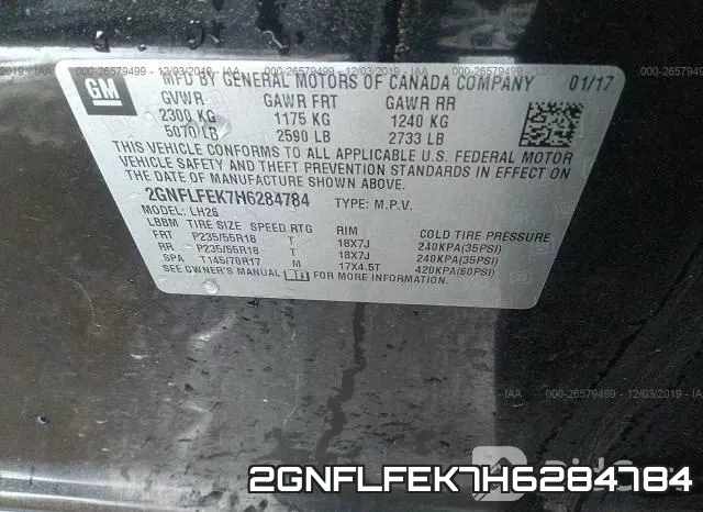 2GNFLFEK7H6284784 фото 10