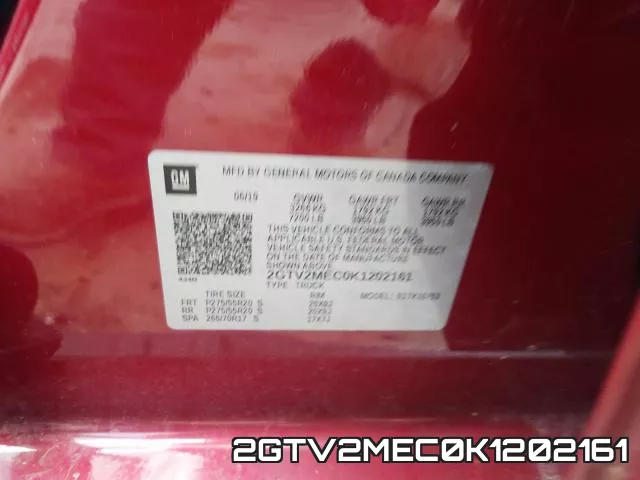 2GTV2MEC0K1202161 фото 2