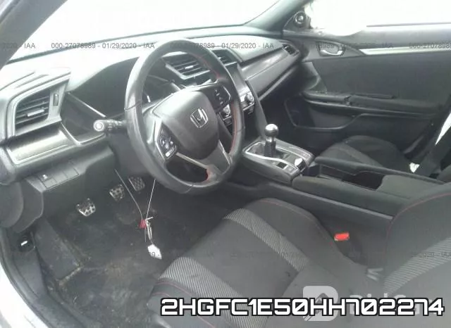 2HGFC1E50HH702274 фото 6