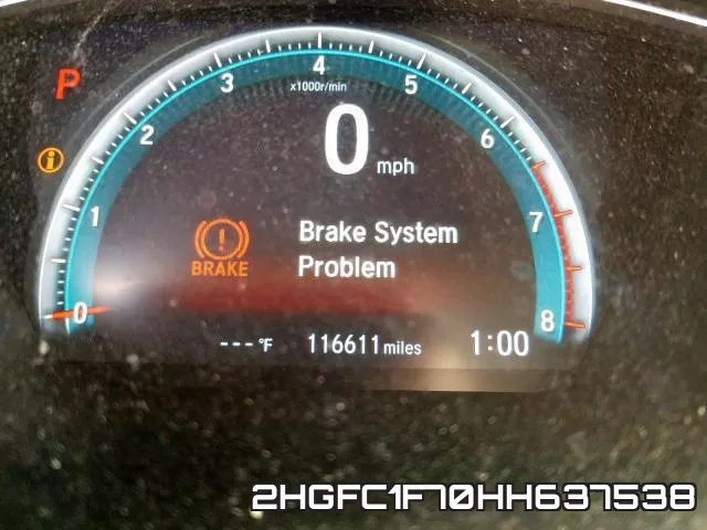 2HGFC1F70HH637538 фото 9