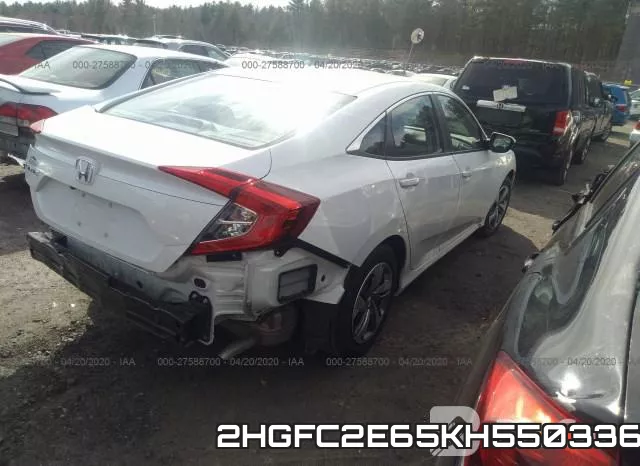 2HGFC2E65KH550336 фото 5