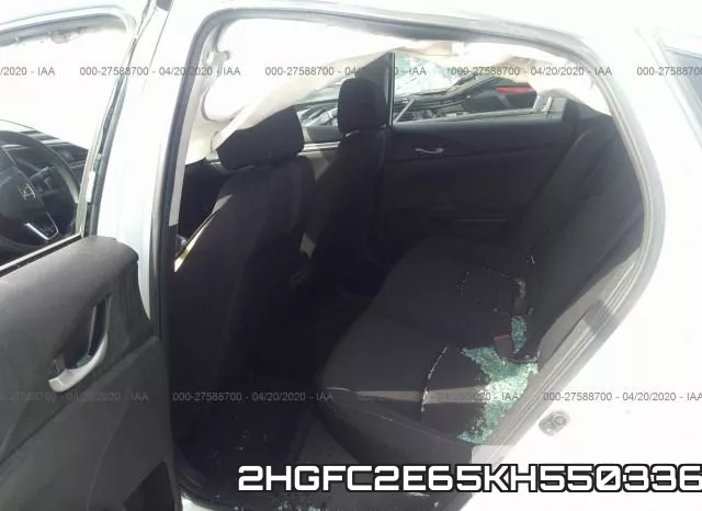 2HGFC2E65KH550336 фото 9