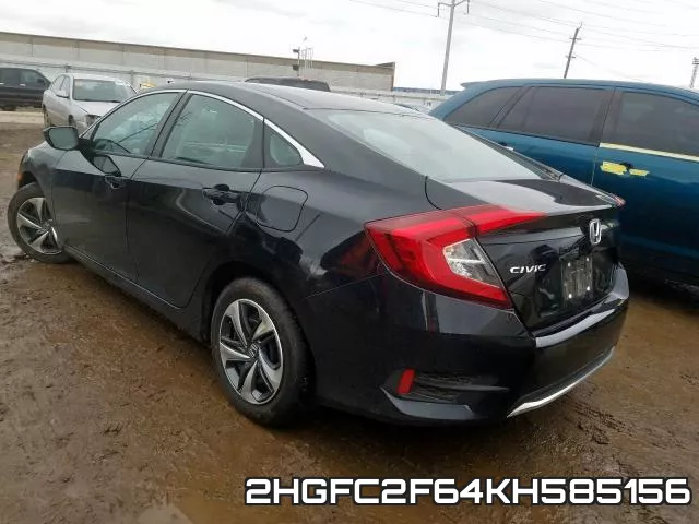 2HGFC2F64KH585156 фото 4