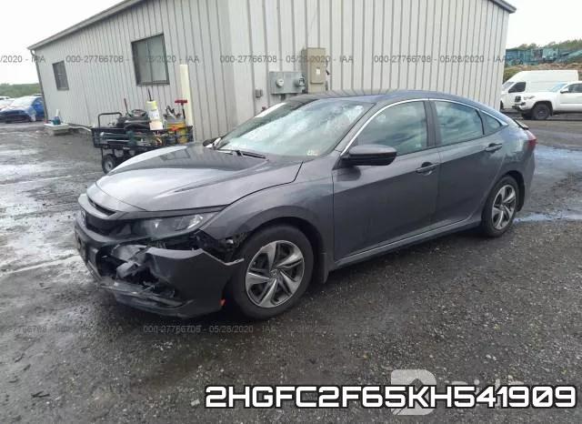 2HGFC2F65KH541909 фото 3