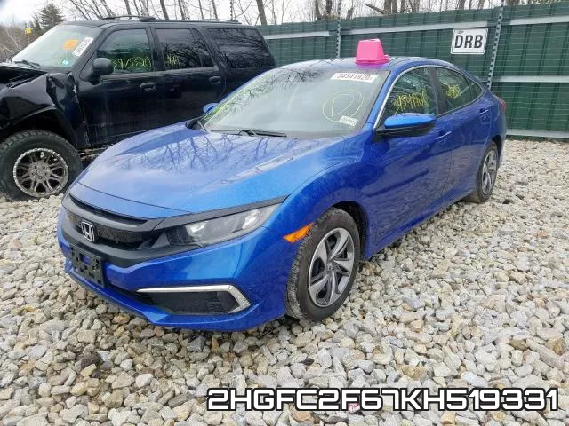 2HGFC2F67KH519331 фото 3