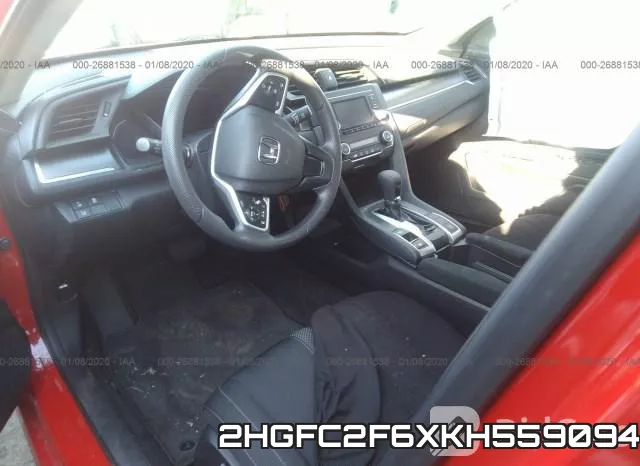 2HGFC2F6XKH559094 фото 6
