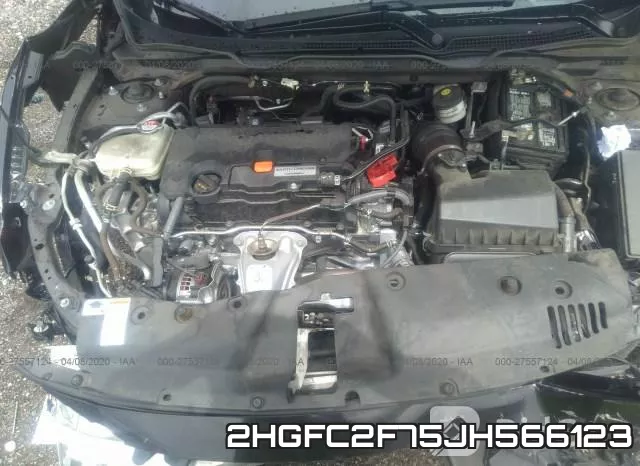 2HGFC2F75JH566123 фото 2