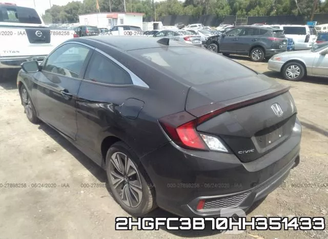 2HGFC3B70HH351433 фото 4