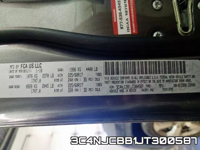 3C4NJCBB1JT300587 фото 2