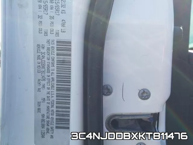 3C4NJDDBXKT811476 фото 2