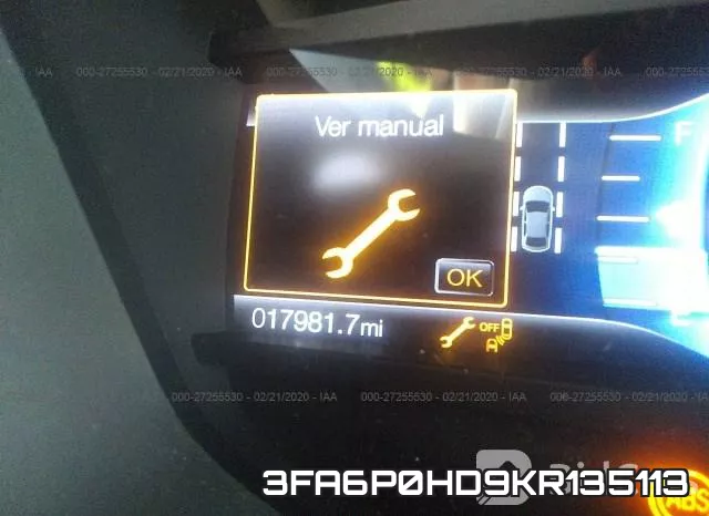 3FA6P0HD9KR135113 фото 8