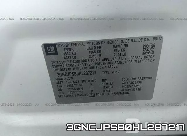 3GNCJPSB0HL287217 фото 10