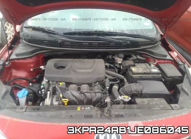 3KPA24AB1JE086045 фото 2