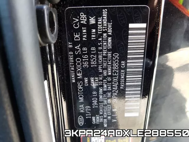 3KPA24ADXLE288550 фото 2