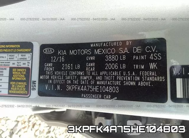 3KPFK4A75HE104803 фото 10