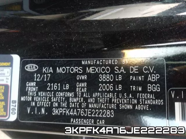 3KPFK4A76JE222283 фото 2