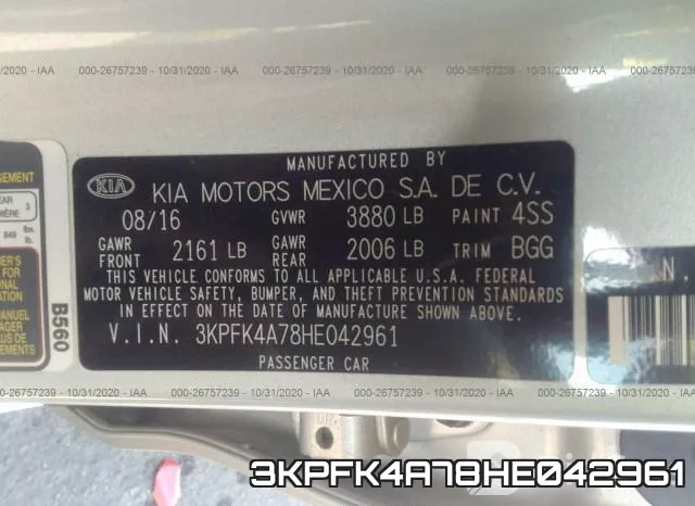 3KPFK4A78HE042961 фото 10