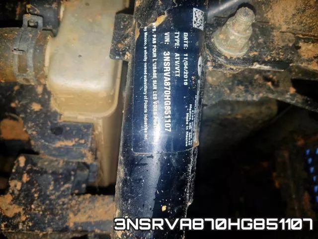 3NSRVA870HG851107 фото 2
