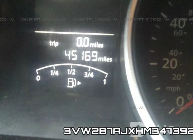 3VW2B7AJXHM347392 фото 8