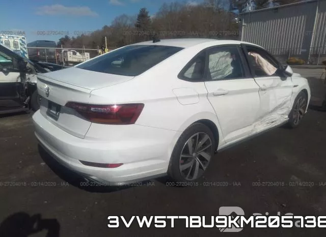 3VW5T7BU9KM205738 фото 5