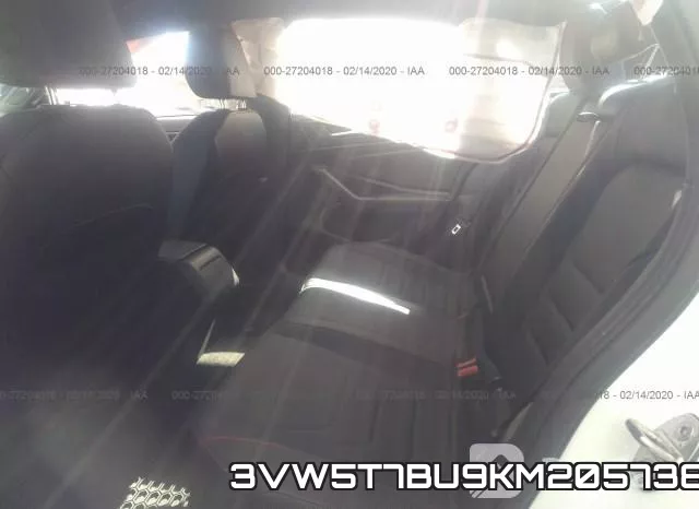 3VW5T7BU9KM205738 фото 9