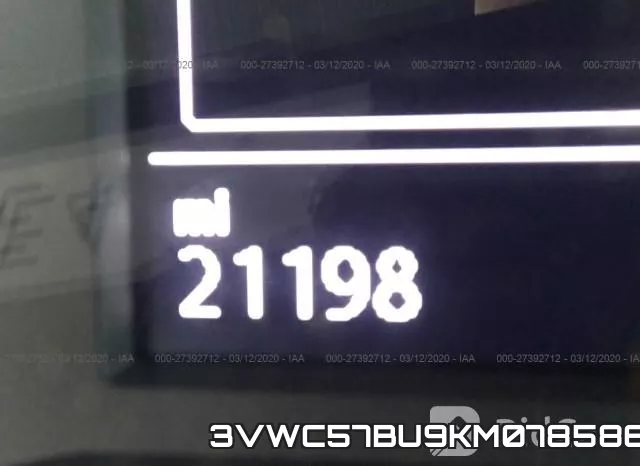 3VWC57BU9KM078586 фото 8
